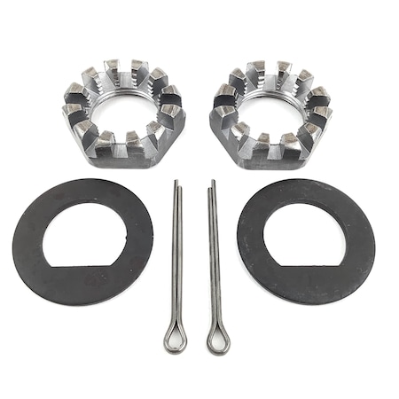 Dexter Axle Nuts, Washers, & Cotter Pins 10in Hubs K71-322-00